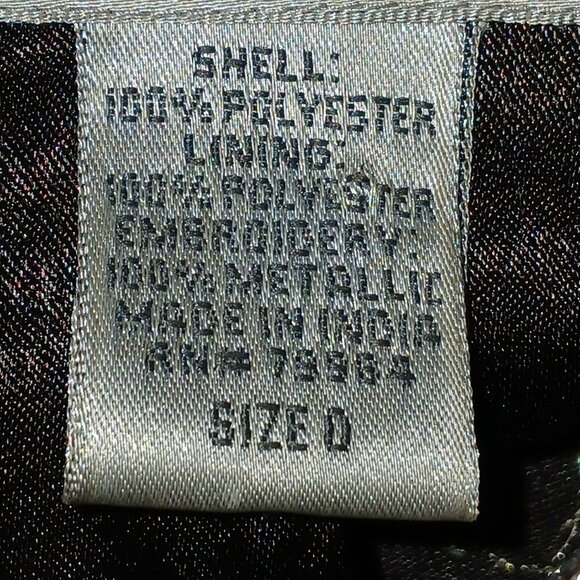 Chico's Brown Embroidered Blazer - Picture 8 of 8